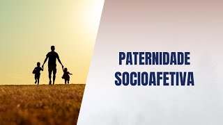 Paternidade socioafetiva [upl. by Serica]