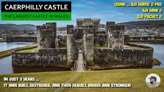 Caerphilly Castle  The Largest in Wales 2nd in Britain [upl. by Jarret]