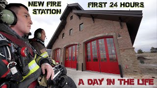 First 24 Hours in a New Fire Station  A Day in the Life [upl. by Enyaz403]