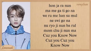 NCT U  Know Now Easy Lyrics [upl. by Erual227]