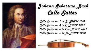 Johann Sebastian Bach  Cello suites in 432 Hz great for reading or studying [upl. by Carlye]