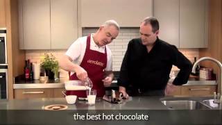 How to make a hot chocolate using an aerolatte milk frother [upl. by Martino531]