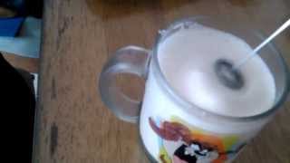 Aerolatte Review Frothing Cold Milk In Under 1 Minute [upl. by Deutsch]