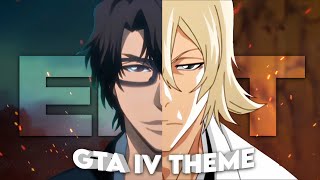 Aizen x Urahara  GTA IV Theme Edit [upl. by Artnoed338]